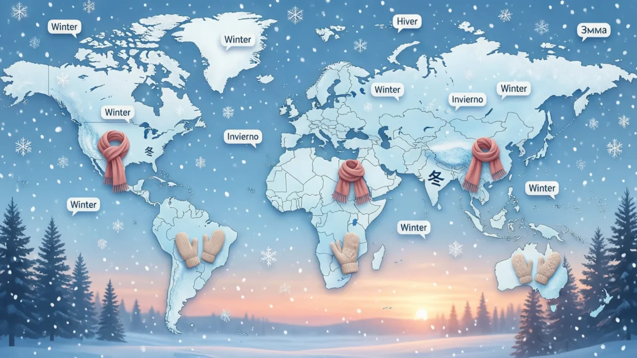 winter in different languages