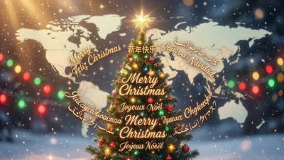how to say merry christmas in 100 different languages
