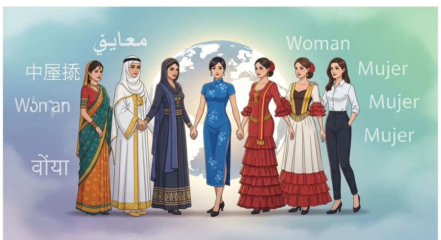 Woman in Different Languages (70+ Translations Around the World)