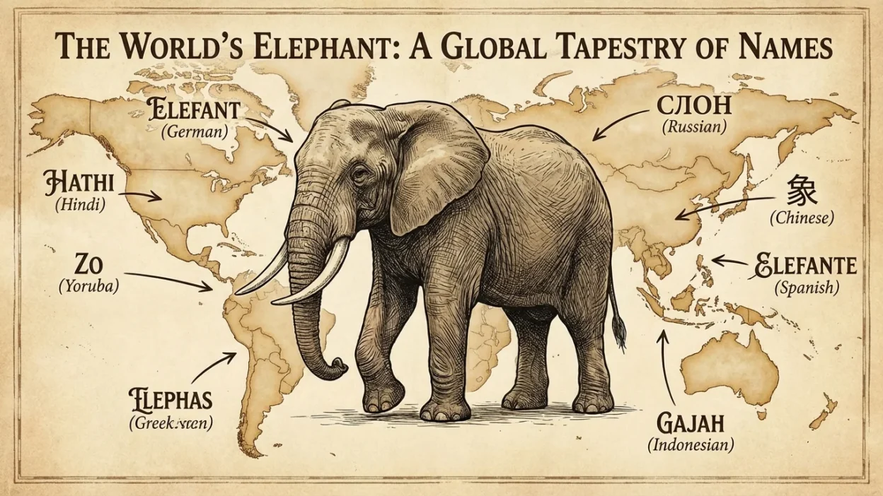 elephant in different languages