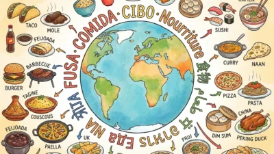 food in different languages