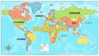 germany in different languages