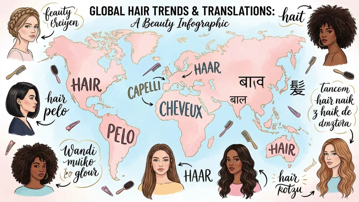 hair in different languages