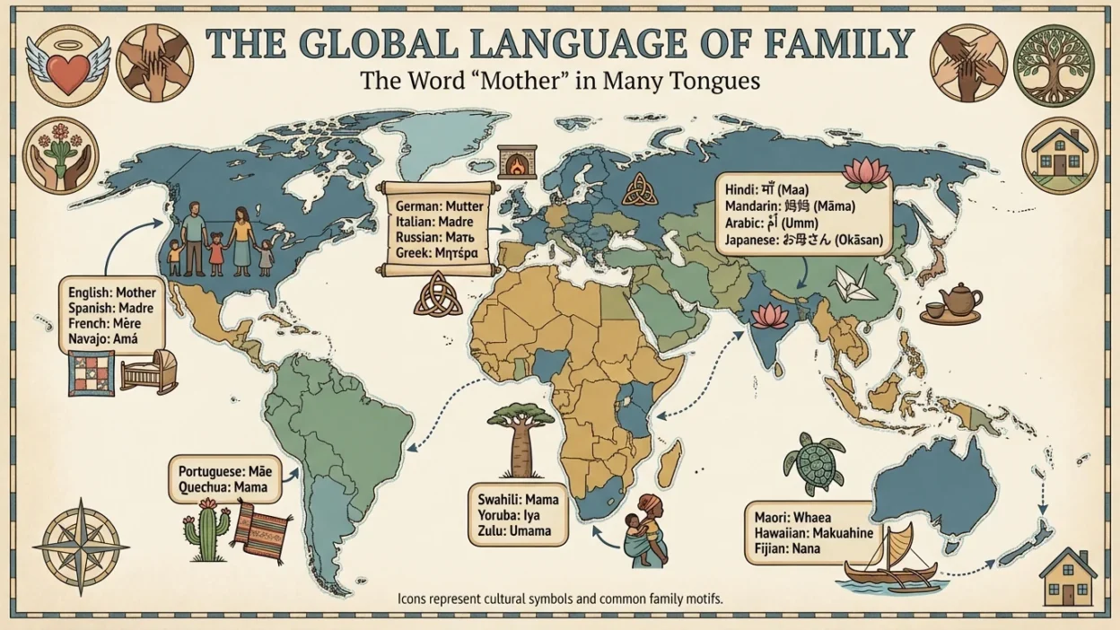 how to say mother in different languages