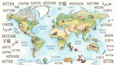 kitten in different languages