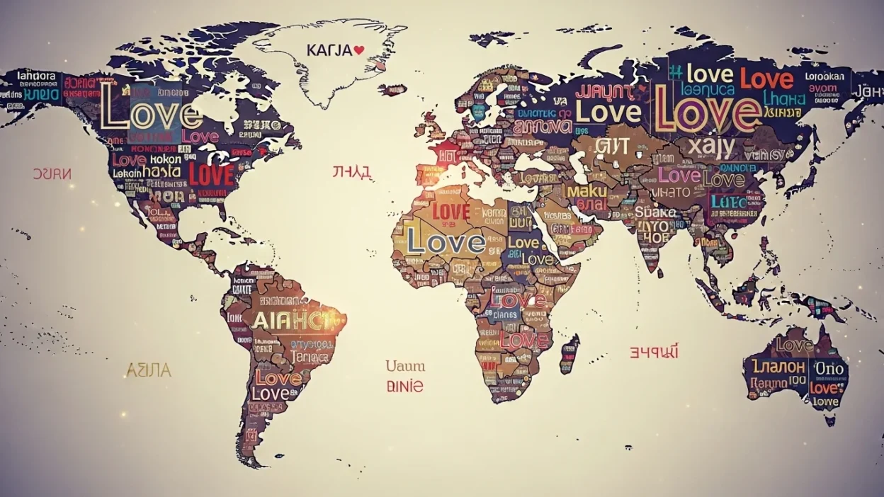 love in different languages list