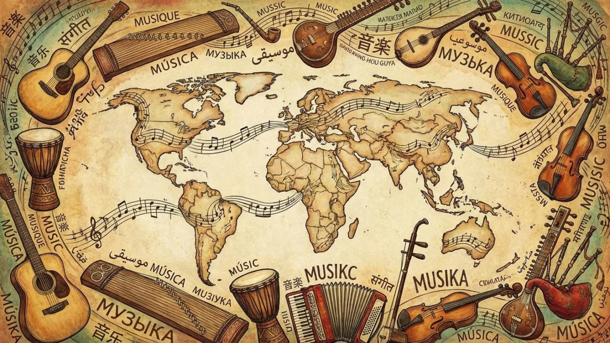music in different languages