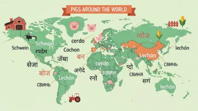pig in different languages