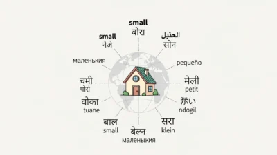 small in different languages