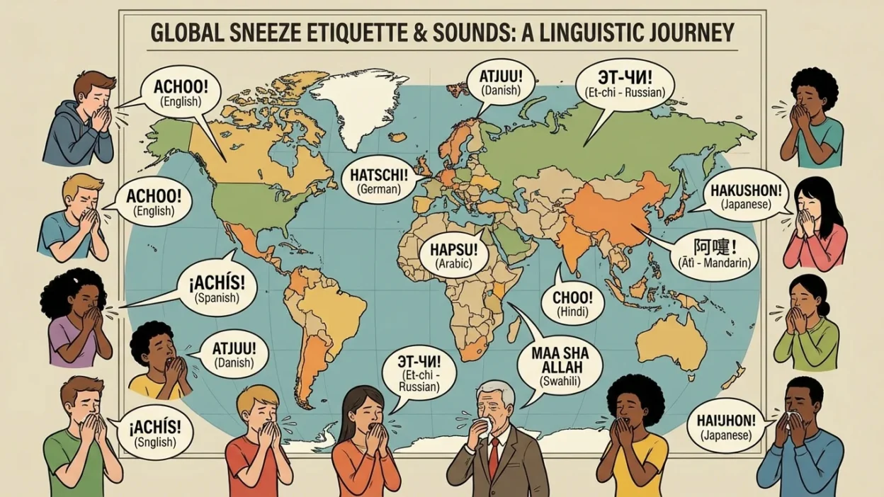 sneezing in different languages