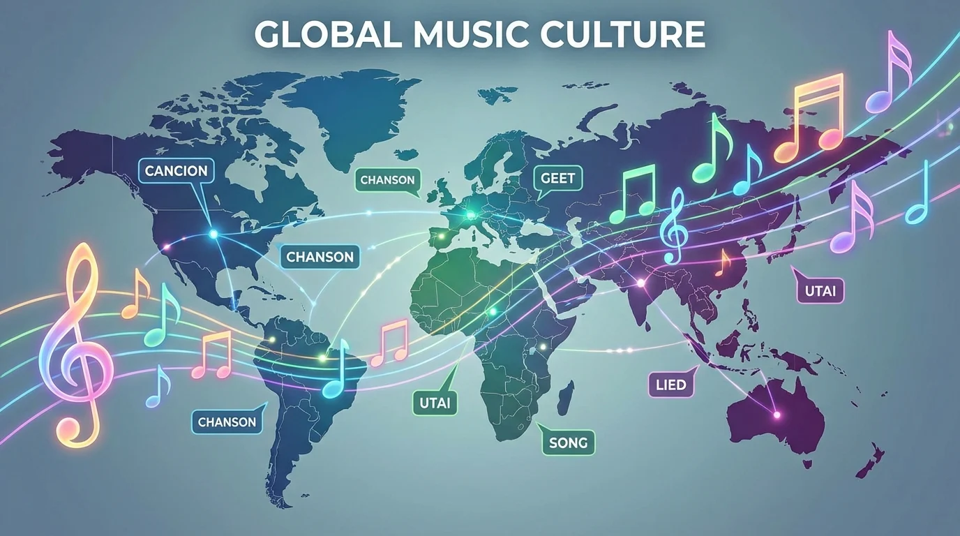 Song in Different Languages: 70 Ways to Say Song Around the World