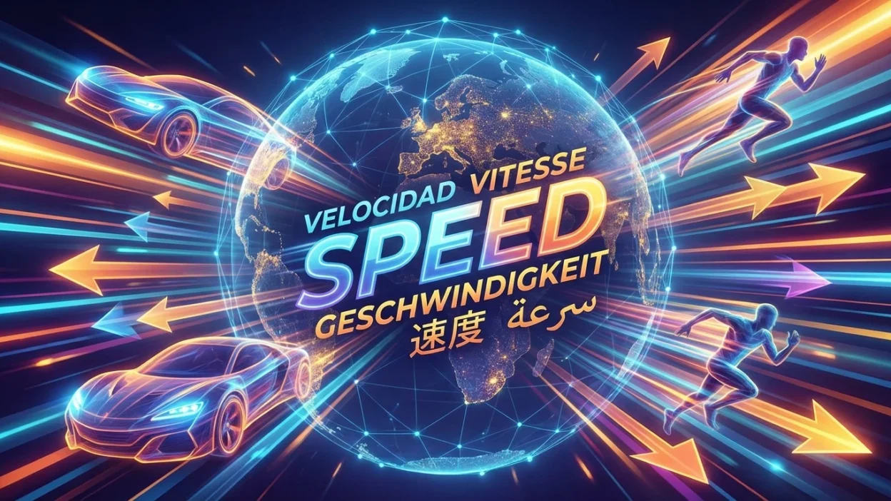 speed in different languages