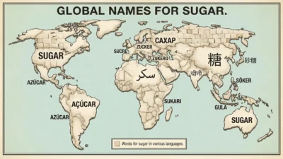 sugar in different languages