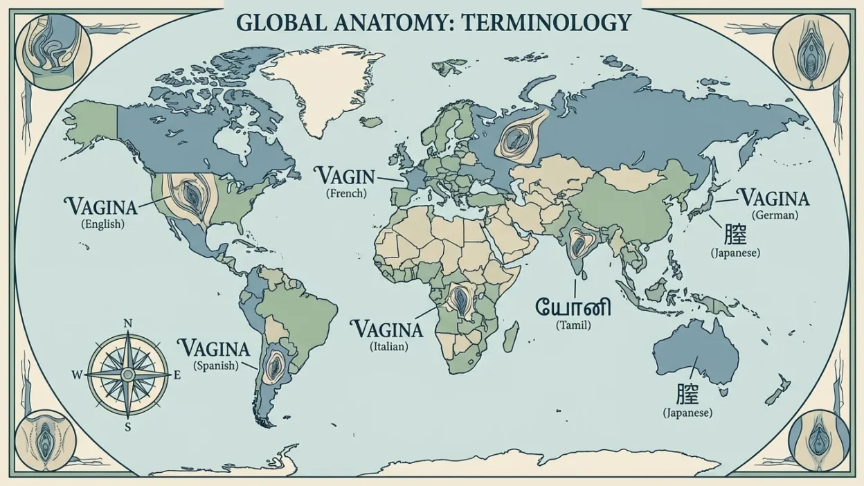 vagina in different languages