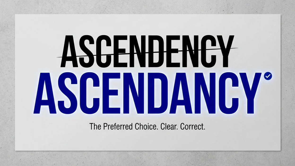 ascendency vs ascendancy