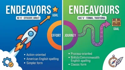 endeavors vs endeavours