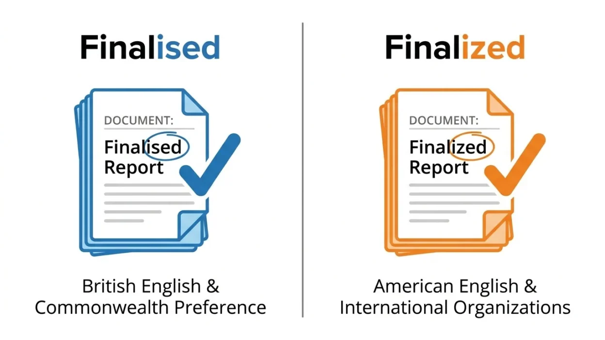 finalised vs finalized