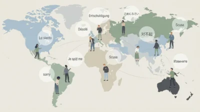 how to say sorry in different languages