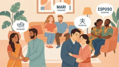 husband in diffrent language