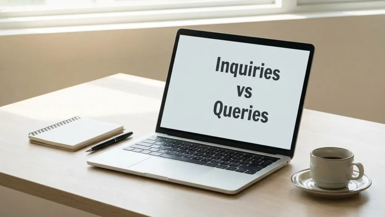 inquiries vs queries