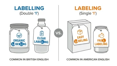 labelling vs labeling