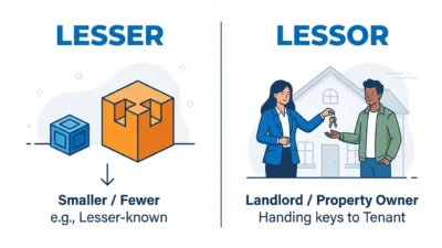 lesser vs lessor