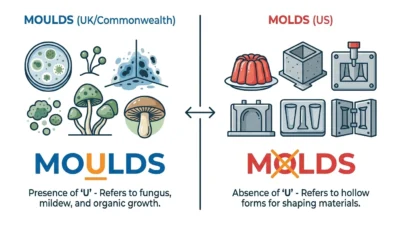 moulds vs molds