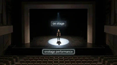 onstage vs on stage