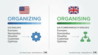 organizing vs organising
