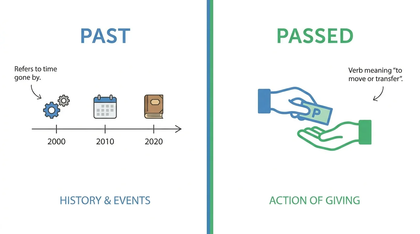 Overpast Past vs Passed: What’s the Difference and How to Use Them Correctly?