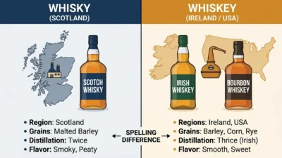 whisky vs whiskey