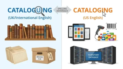 cataloguing vs cataloging