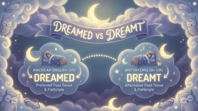dreamed vs dreamt