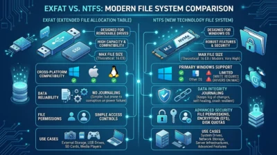 exfat vs ntfs
