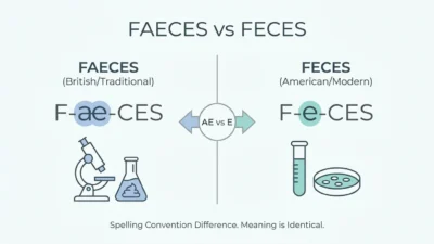 faeces vs feces