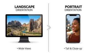 landscape vs portrait
