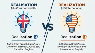 realisation vs realization