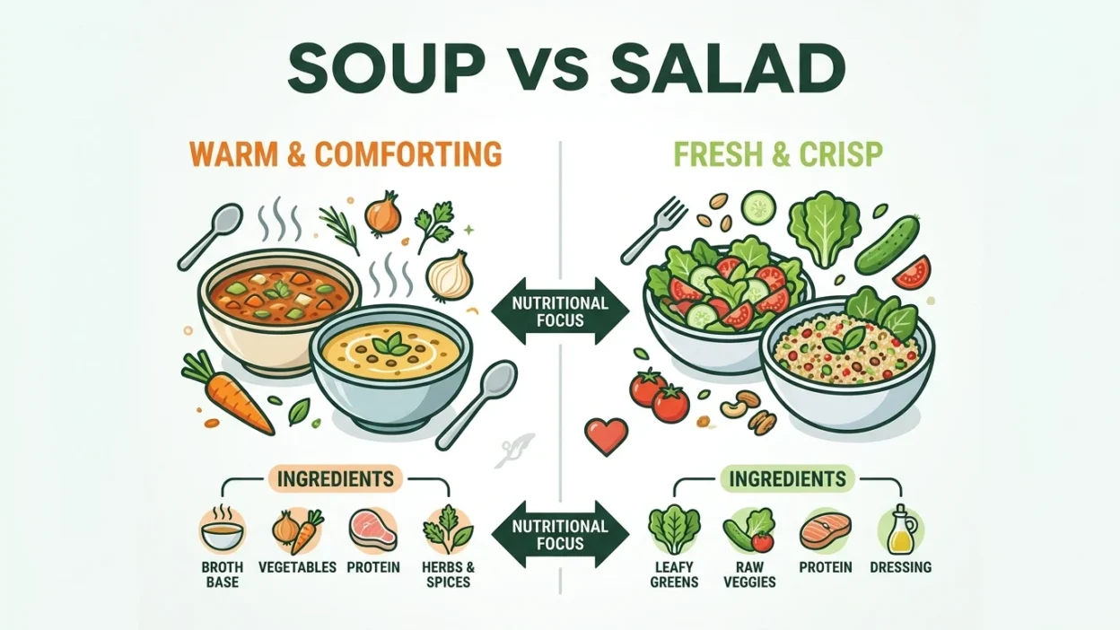soup vs salad