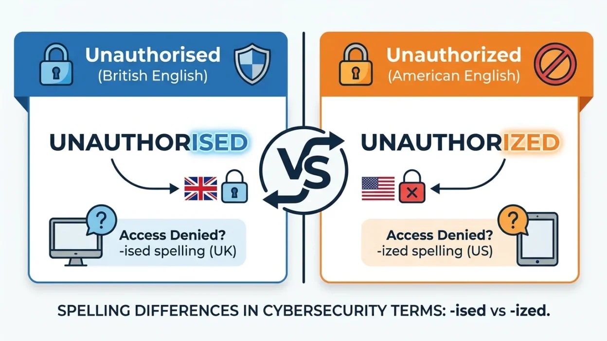 unauthorised vs unauthorized