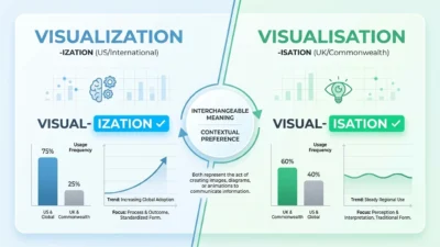visualization vs visualisation