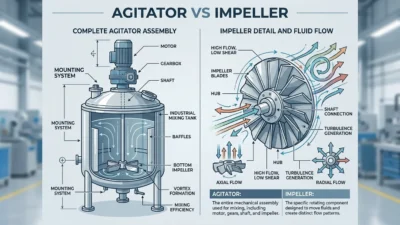 agitator vs impeller